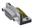 D-Sub Connector, Socket, DE-9, PCB Pins